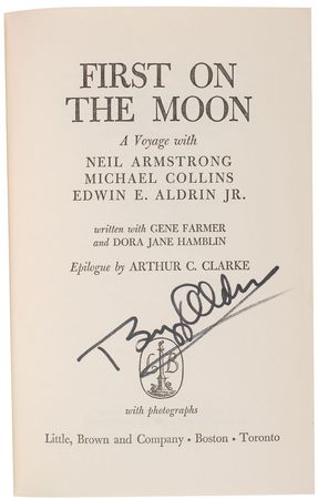 Lot #9308 Buzz Aldrin Set of Three Signed Books - Image 2