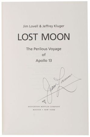 Lot #9375 Jim Lovell Set of Two Signed Books - Image 2