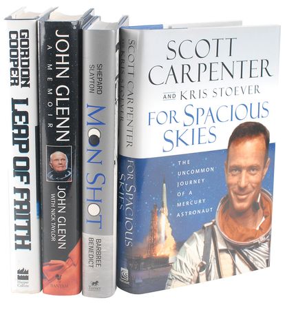 Lot #9096 Mercury Astronaut Signed Books - Image 1
