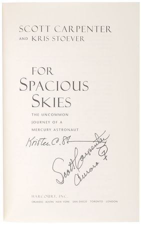 Lot #9096 Mercury Astronaut Signed Books - Image 5