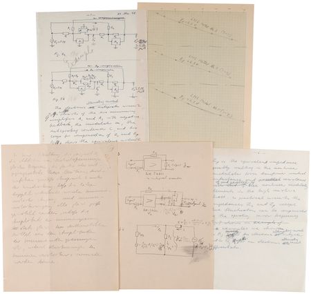 Lot #9025 Hans Hosenthien Handwritten Papers - Image 2