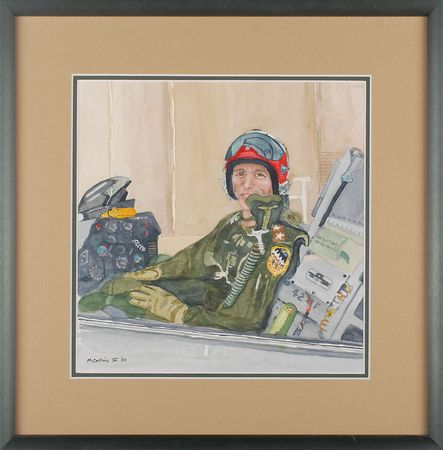 Lot #9315 Michael Collins Painting - Image 1