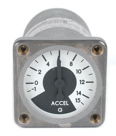 Lot #9158 Apollo CM Block II Acceleration Gauge - Image 1