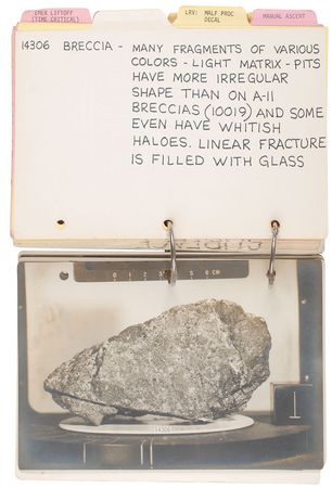 Lot #9434 Apollo 16 Mock-up Copy of Apollo 15?s Lunar Surface Checklist - Image 4