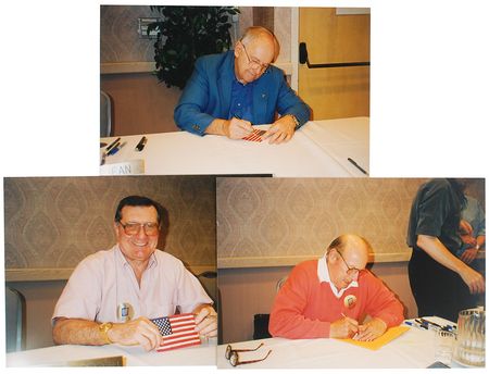 Lot #9328 Apollo 12 Crew-signed Flown Flag - Image 2