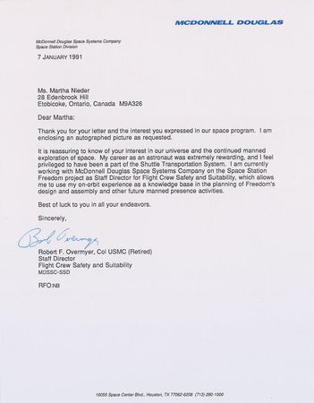 Lot #9526 Bob Overmyer’s Challenger Patch and Sticker - Image 2