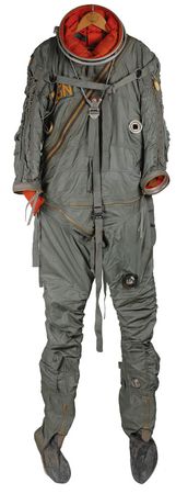 Lot #9064 High Altitude Pressure Suit with Helmet and Carrying Case - Image 1