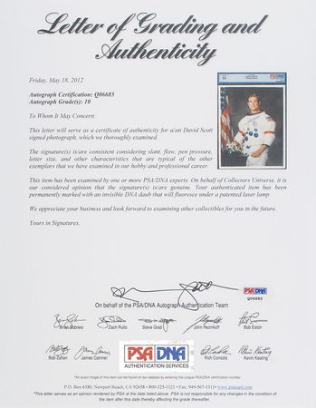 Lot #9420 Dave Scott Signed Photograph - Image 2