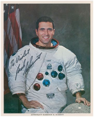 Lot #9187 Collection of Twelve Moonwalker Signed Photographs - Image 4