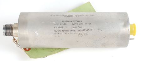Lot #9179 Rocketdyne J2 Engine Ignition Exciter - Image 1