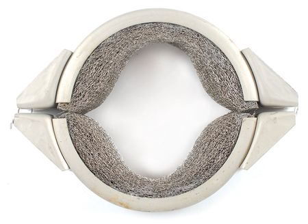 Lot #9173 Apollo S-IVB Flexible Tubing Mount - Image 1