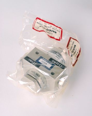 Lot #9184 Apollo Ground Support Coolant Hose and CSM Gas Operated Valve - Image 1