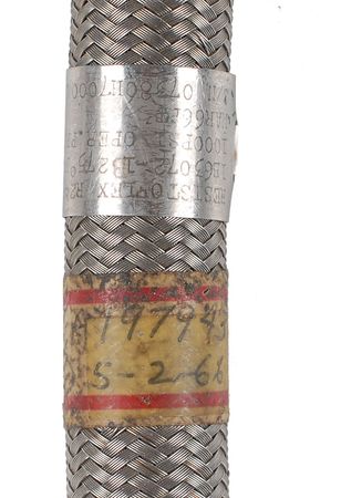 Lot #9174 Apollo S-IVB Braided Hose - Image 2