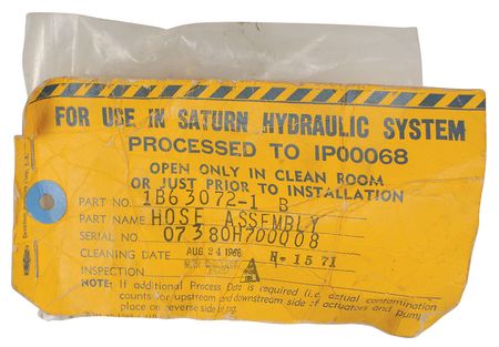 Lot #9174 Apollo S-IVB Braided Hose - Image 3