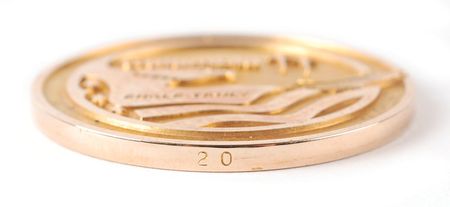 Lot #9490 Dave Scott’s STS-2 Robbins Medal - Image 3
