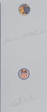 Lot #9195 Apollo Astronauts Signed Lithograph - Image 2