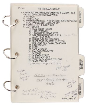 Lot #9520 Challenger Closeout Checklist - Image 1