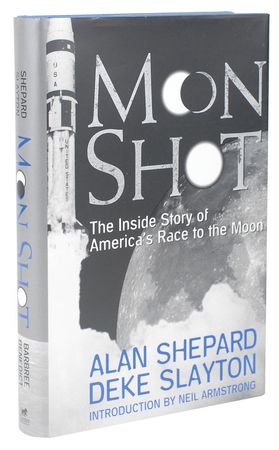 Lot #9278 Armstrong, Aldrin, Collins, Shepard and Cernan Signed Book - Image 2