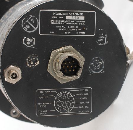 Lot #9065 Mercury Capsule Horizon Scanner - Image 3