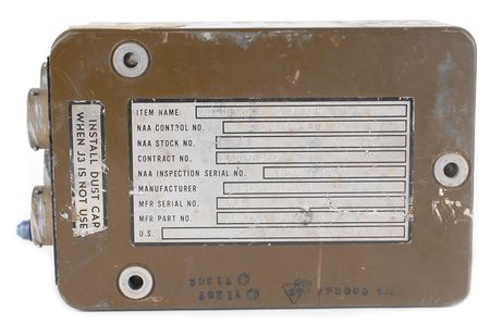 Lot #9146 Apollo CM Block I Earth Landing Sequence Controller - Image 2
