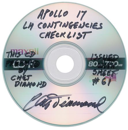 Lot #9449 Gene Cernan’s Apollo 17 Flown Surface Checklist - Image 3