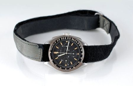 Lot #9001 Apollo 15 Lunar Surface Worn Bulova Watch from the collection of Dave Scott  - Image 1
