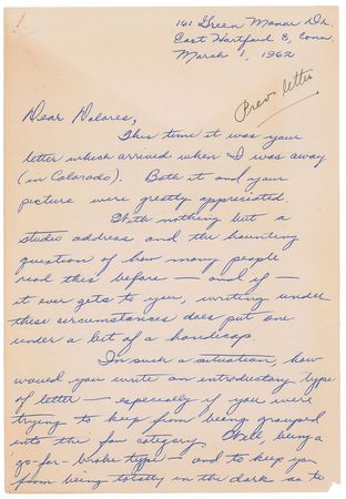 Lot #9370 Jack Swigert Autograph Letter Signed - Image 1