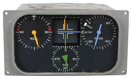 Lot #9066 Mercury Spacecraft Attitude and Rate Indicator - Image 1
