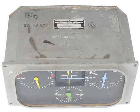 Lot #9066 Mercury Spacecraft Attitude and Rate Indicator - Image 2