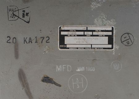 Lot #9066 Mercury Spacecraft Attitude and Rate Indicator - Image 3