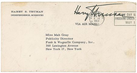 Lot #143 Harry S. Truman Typed Letter Signed - Image 2