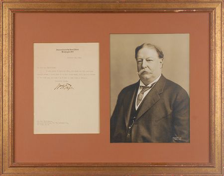Lot #124 William H. Taft Typed Letter Signed - Image 2