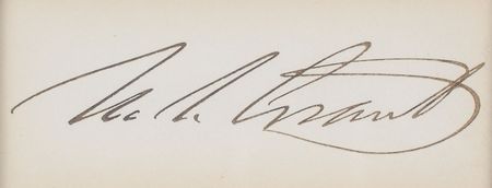 Lot #38 U. S. Grant Signature - Image 2