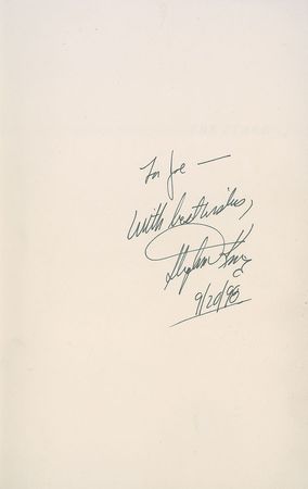 Lot #728 Stephen King Book - Image 1
