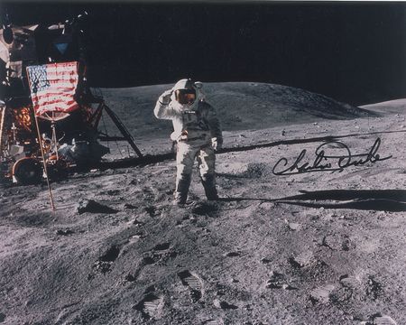 Lot #562 Moonwalkers Signed Photographs - Image 1