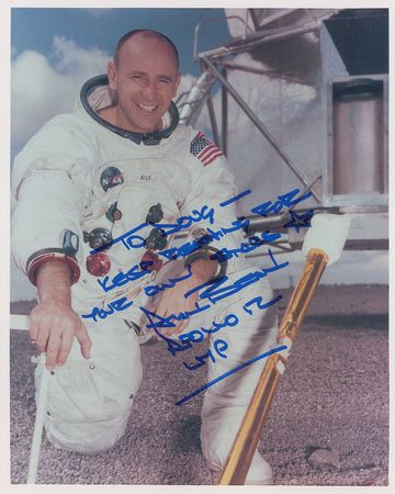 Lot #562 Moonwalkers Signed Photographs - Image 4