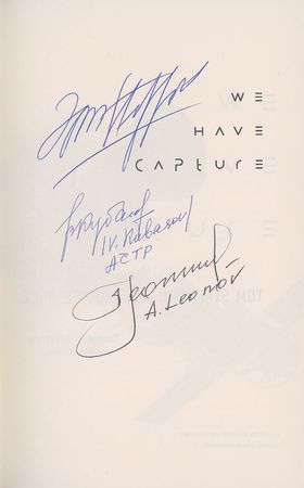 Lot #607 Apollo-Soyuz Book - Image 1