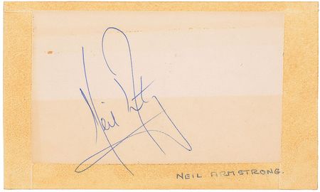 Lot #546 Apollo 11 Signatures - Image 1