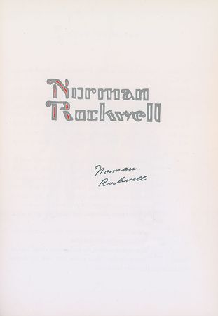 Lot #650 Norman Rockwell - Image 1