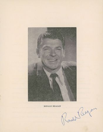 Lot #162 Ronald Reagan Program - Image 1
