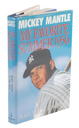 Lot #1000 Mickey Mantle Book - Image 2