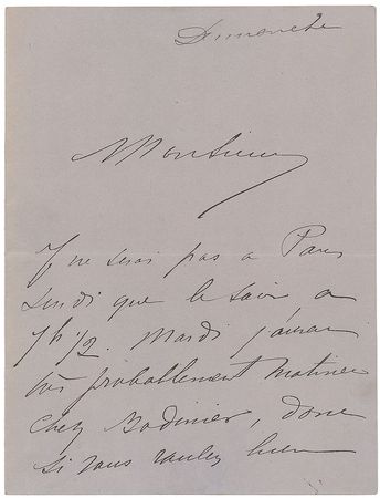 Lot #926 Yvette Guilbert - Image 1