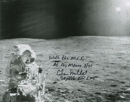 Lot #588 Edgar Mitchell Signed Photographs - Image 2