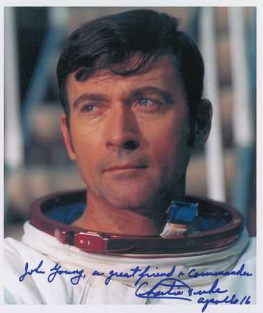 Lot #595 Charlie Duke Signed Photographs - Image 1