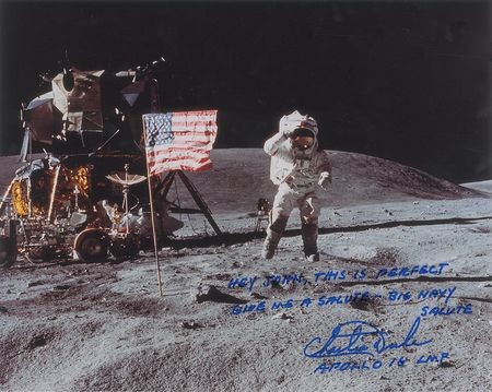 Lot #595 Charlie Duke Signed Photographs - Image 2