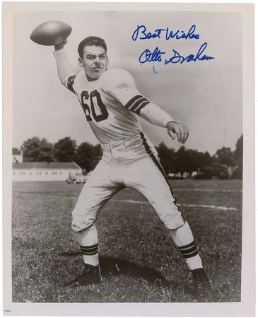 Lot #994 Otto Graham - Image 1