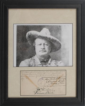 Lot #208 Gordon W. ?Pawnee Bill? Lillie and Richard ?Diamond Dick? Tanner - Image 2