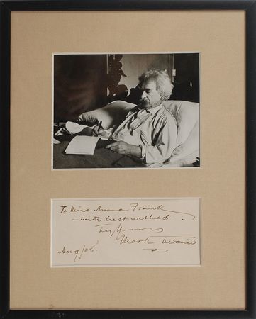 Lot #666 Samuel L. Clemens Signature - Image 2