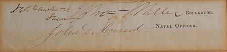 Lot #724 Nathaniel Hawthorne Signature - Image 2