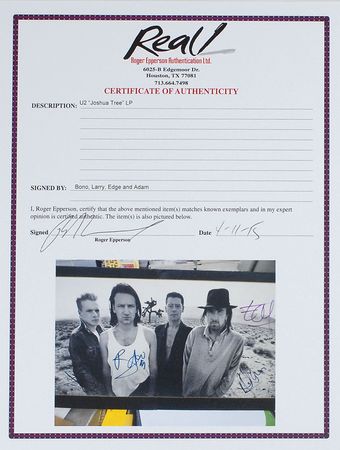 Lot #822 U2 Album - Image 2